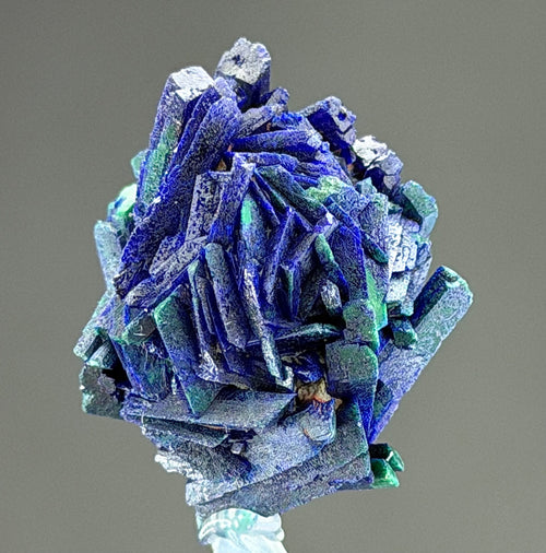 Azurite With malachite lustrous Rosette in Perfect Conditions conditions