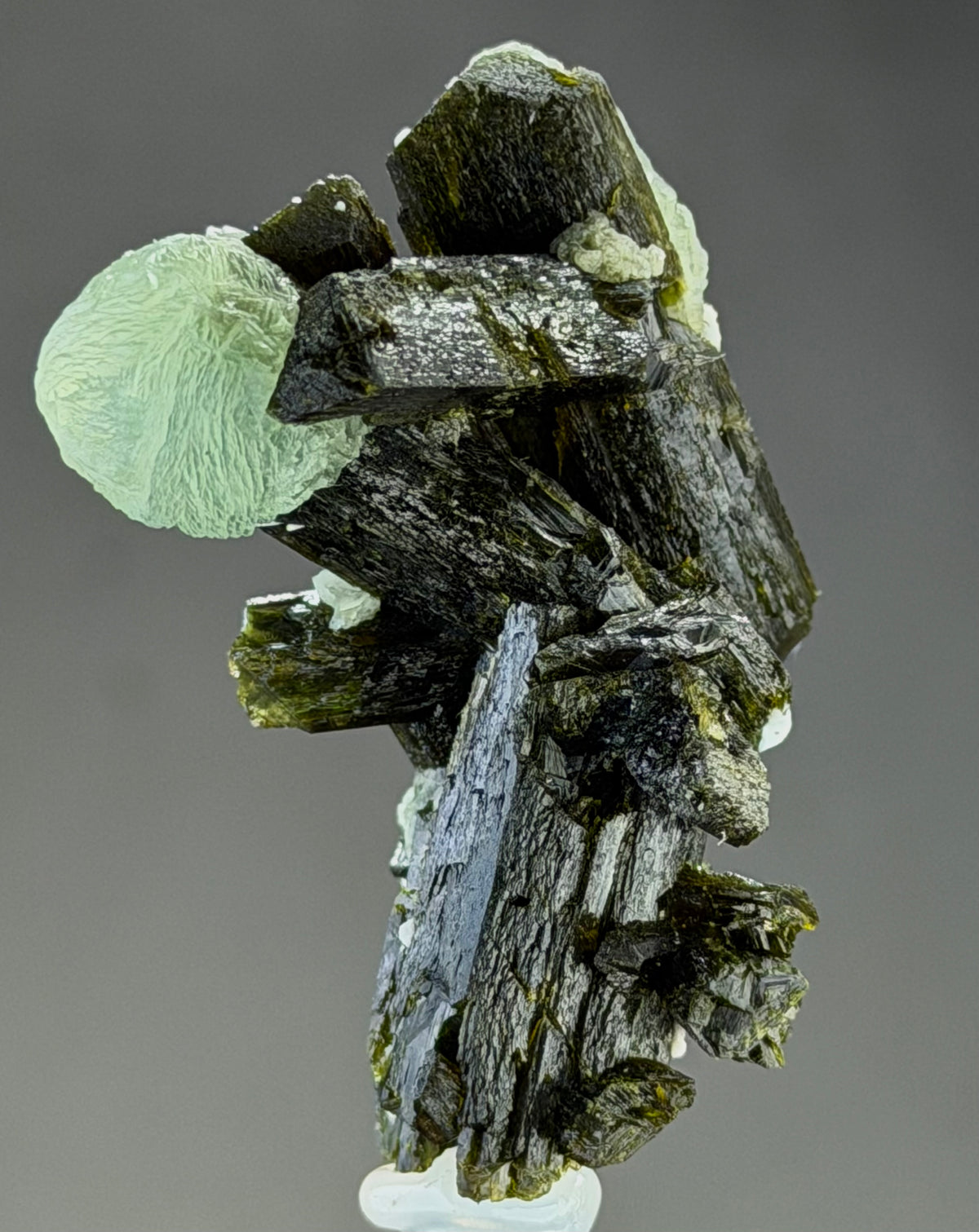Nice mineral Combo - Epidote , Prehenite and calcite in Perfect Conditions- Mineral Specimens Collectors