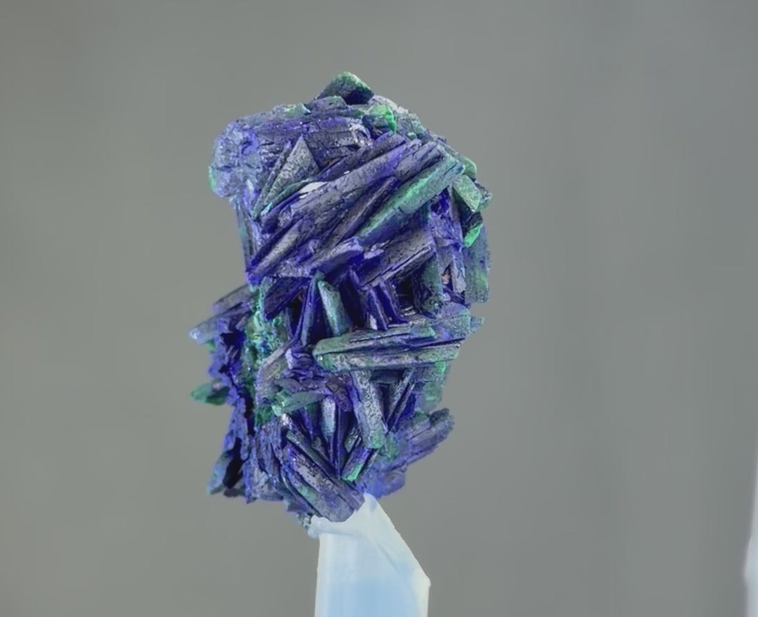 Azurite With malachite lustrous Rosette in Perfect Conditions conditions