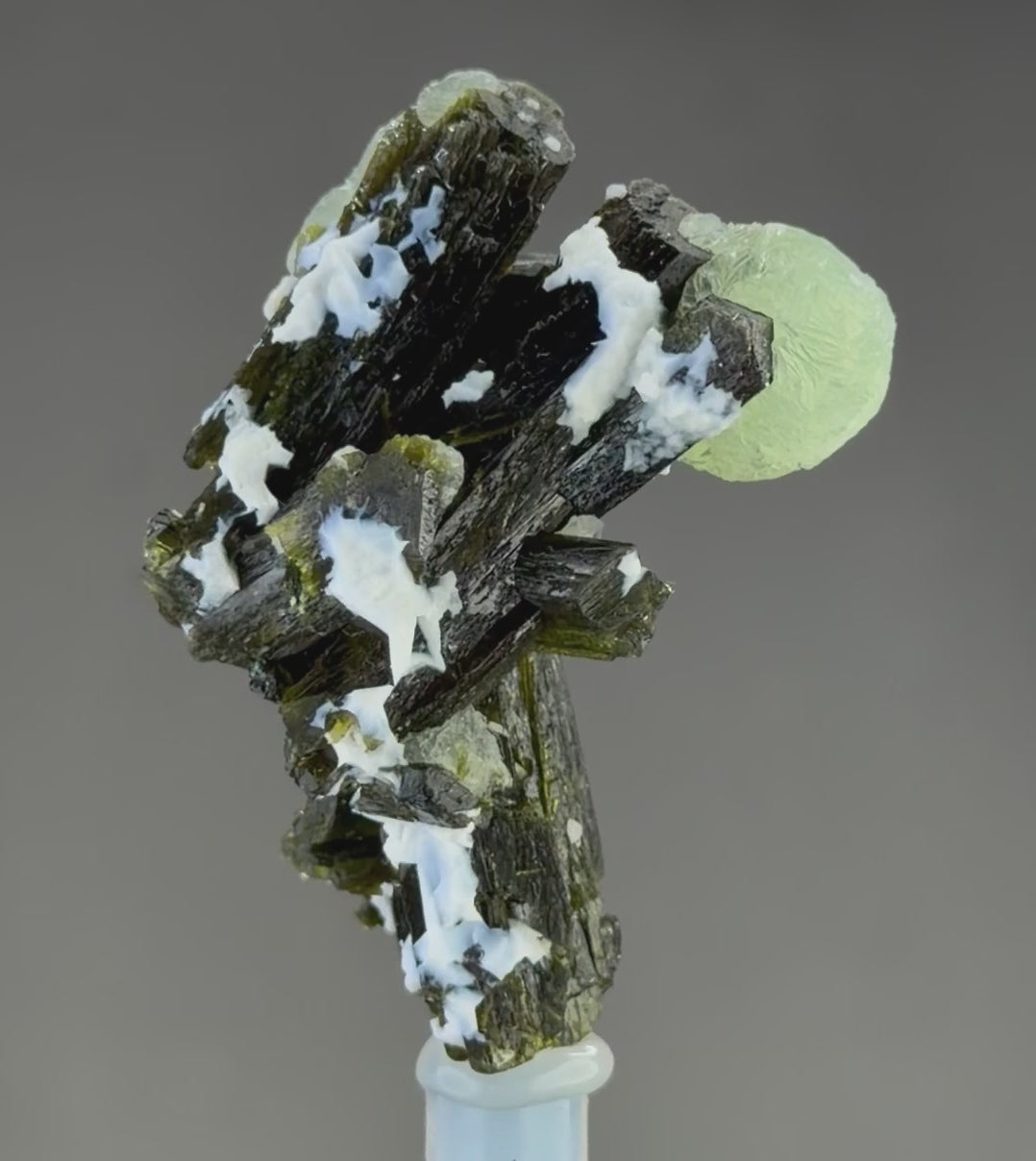 Nice mineral Combo - Epidote , Prehenite and calcite in Perfect Conditions- Mineral Specimens Collectors